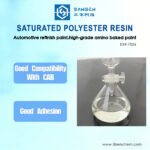 SATURATED POLYESTER RESIN For Automotive refinish paint,high-grade amino baked paint EXR-7026 - Image 2